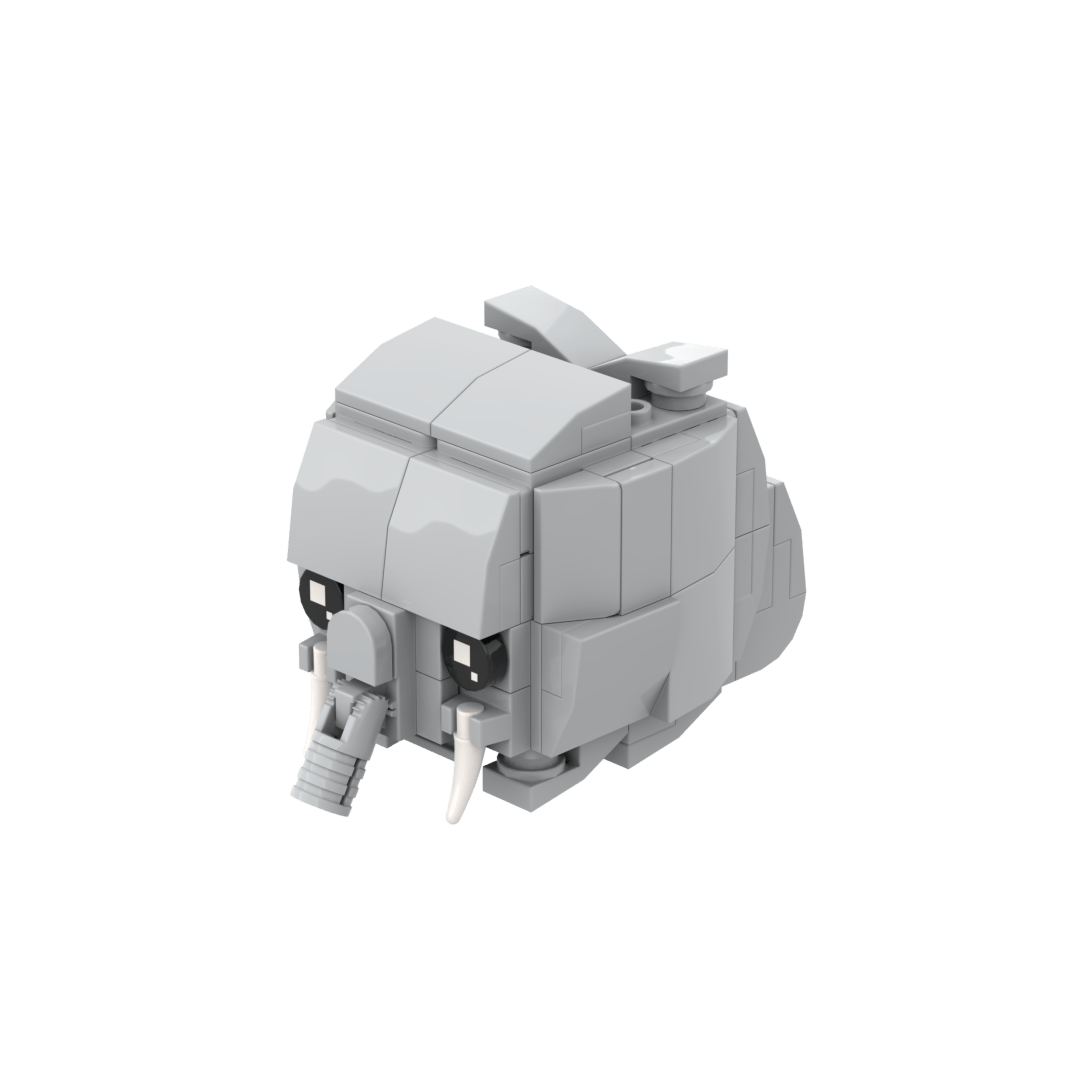 Animal Puzzle Toy - CramyQ Elephant - Create Your Own Cube - CRAMYQ 8