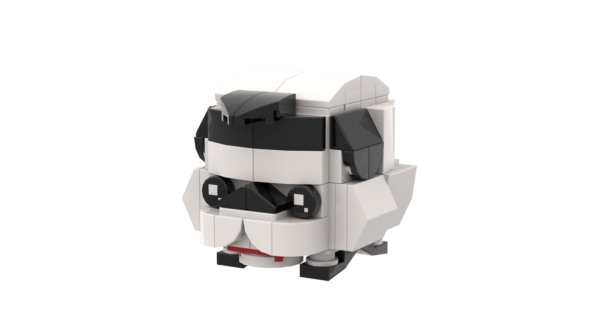 Animal Puzzle Toy - CramyQ Bulldog - Create Your Own Cube - CRAMYQ 6