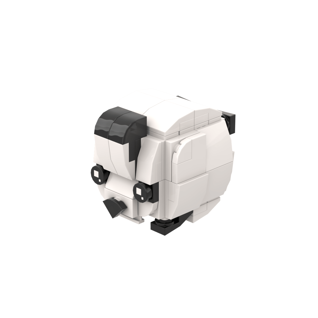 Animal Puzzle Toy - CramyQ Panda - Create Your Own Cube - CRAMYQ 8