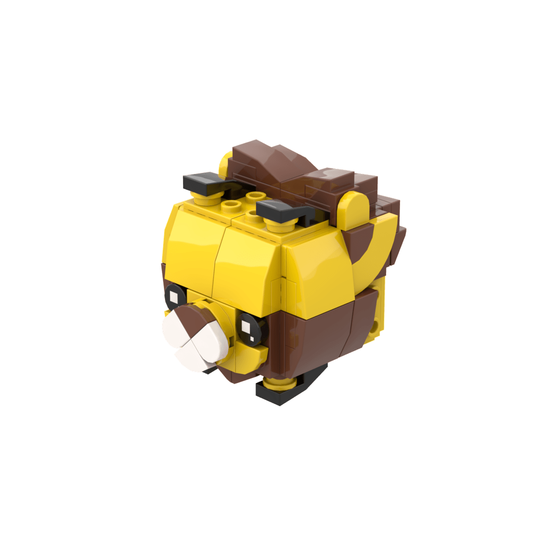 Animal Puzzle Toy - CramyQ Lion - Create Your Own Cube - CRAMYQ 6