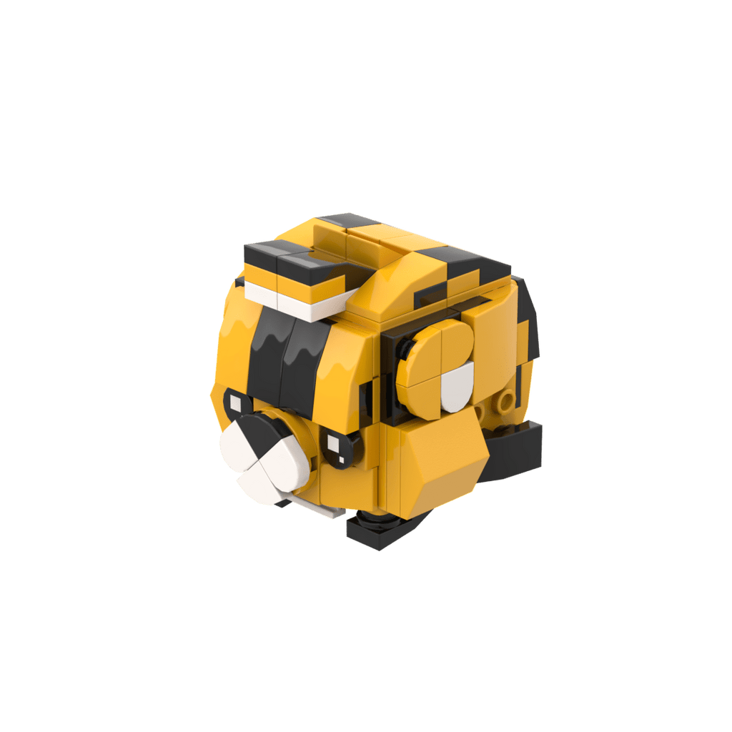 Animal Puzzle Toy - CramyQ Tiger - Create Your Own Cube - CRAMYQ 3